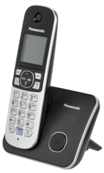 Teléfonos -inalámbricos-: Panasonic KX-TG6811GB negro