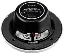 Car audio -altavoces-: Sony XS-MP1621 Marine