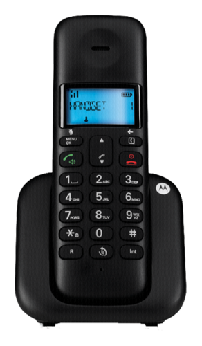Teléfonos -inalámbricos-: Motorola T301 negro