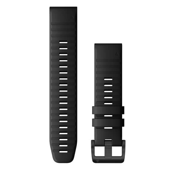 Otros accesorios para GPS: Correa silicona negra 22mm Garmin Fenix 6