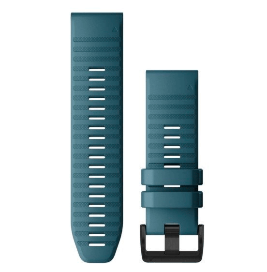 Otros accesorios para GPS: Correa silicona gris azulado 26mm Garmin Fenix 6x
