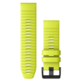 Otros accesorios para GPS: Correa silicona amarilla 26mm Garmin Fenix 6x