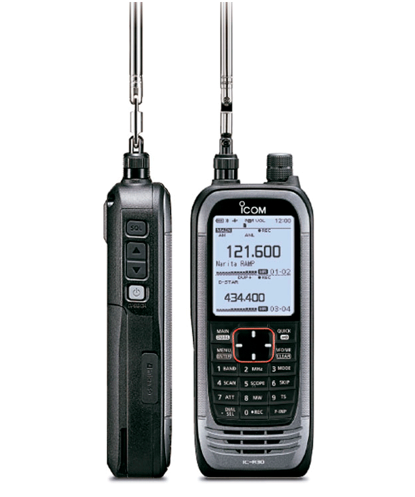 Radios: Icom IC-R30