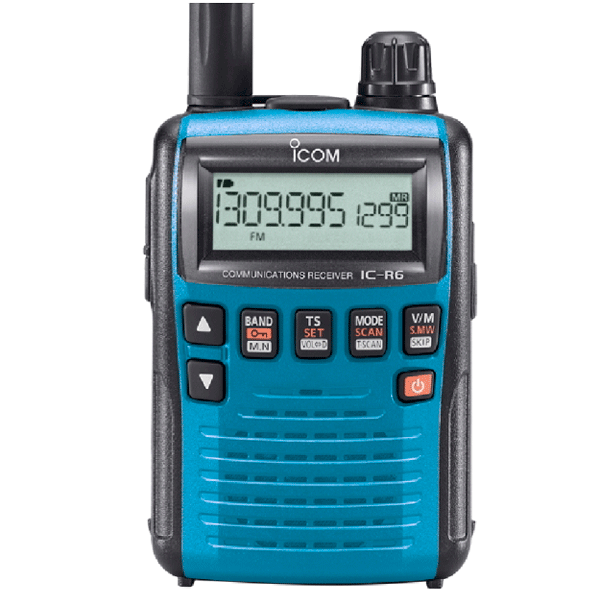 Radios: Icom IC-R6 azul