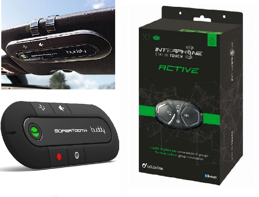 Intercom moto-coche Autoescuelas Interphone Active – Action Pro
